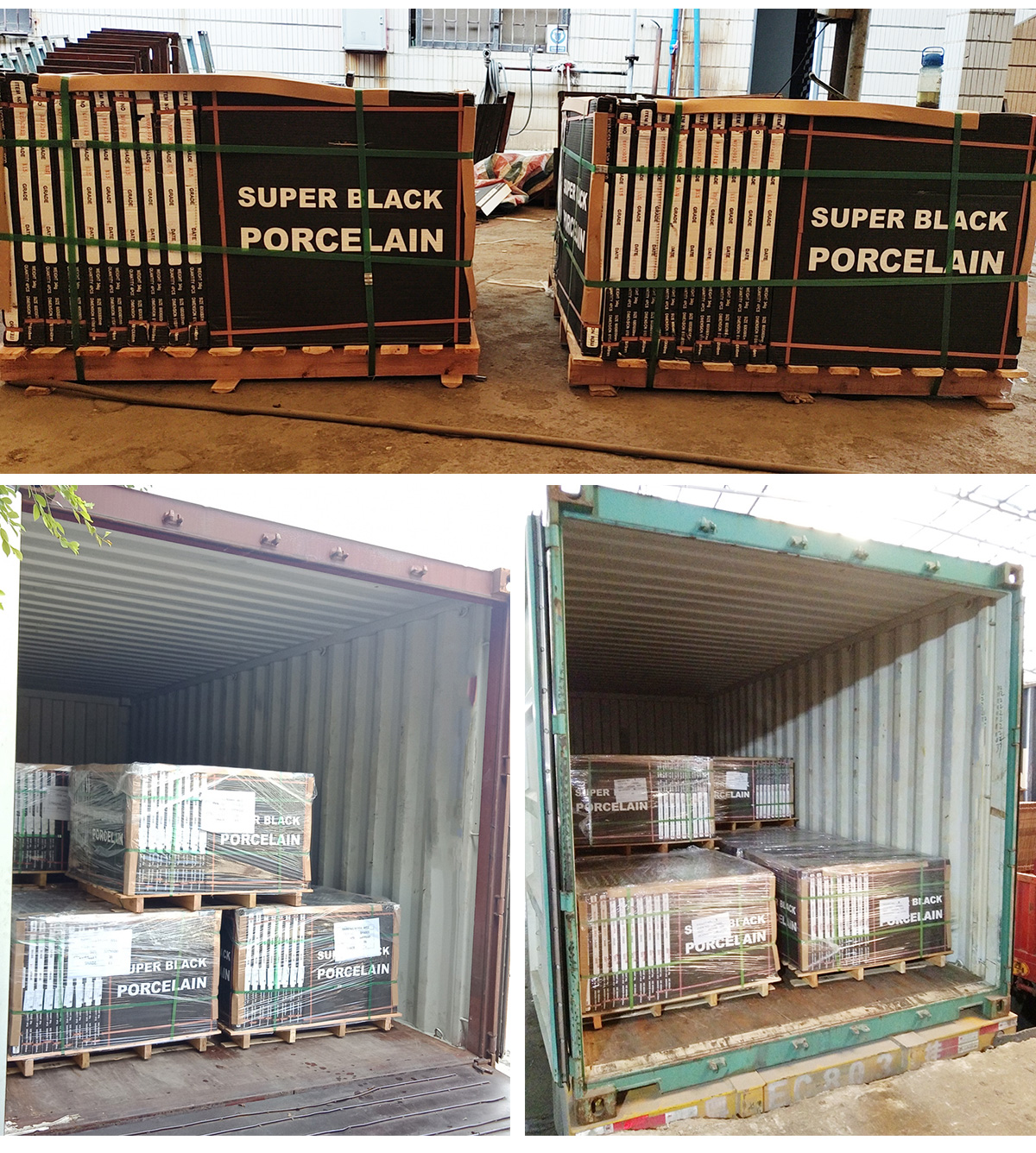 Black Wood Tile丨China Tile Manufacturer丨Powell Black Tile